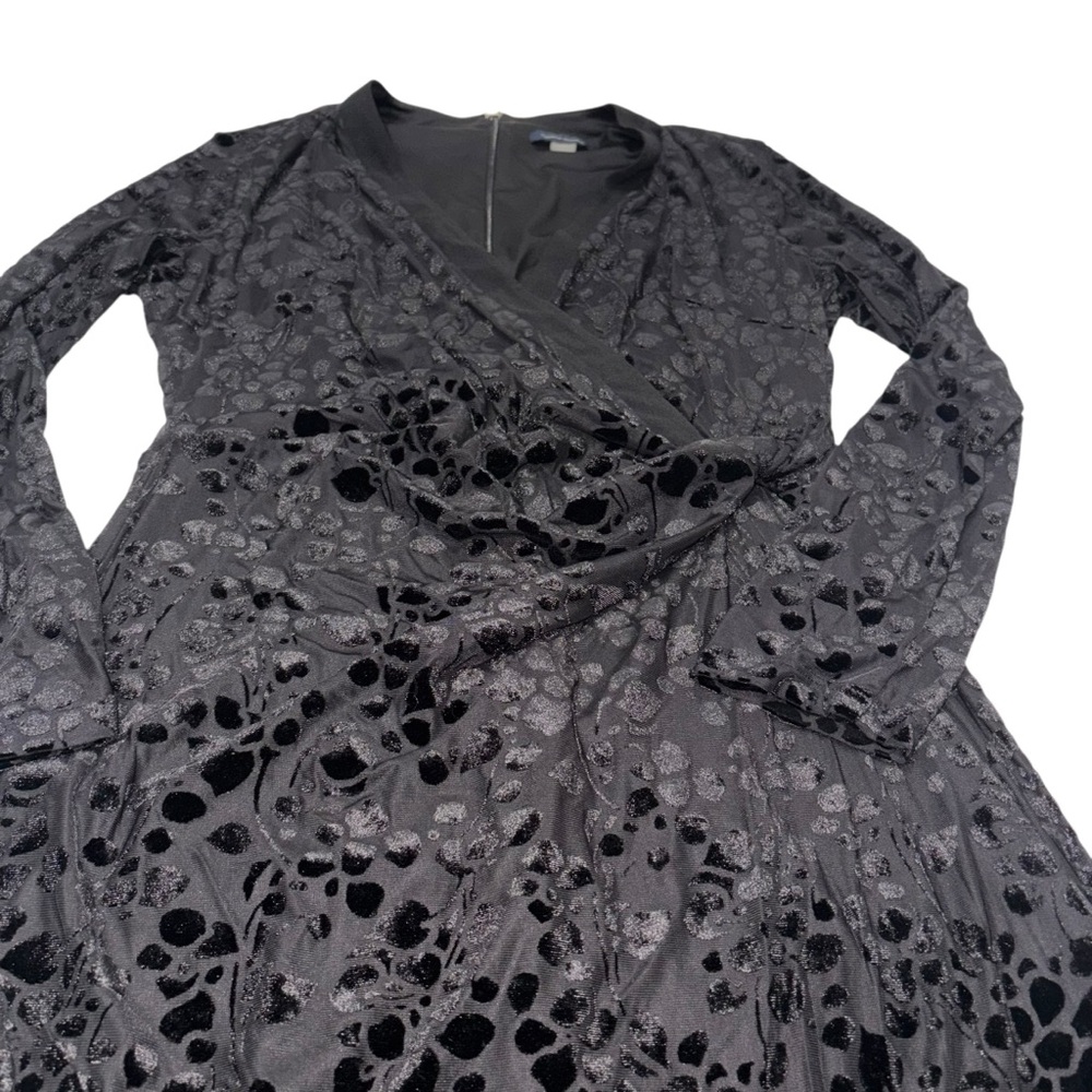 Tommy Hilfiger Women's Sheath Knit Long Sleeve Surplus Neckline Dress Sz 12 - Picture 10 of 10